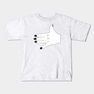 Dog hand sign Kids T-Shirt